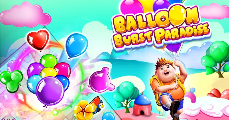 Balloon Burst Paradise artwork