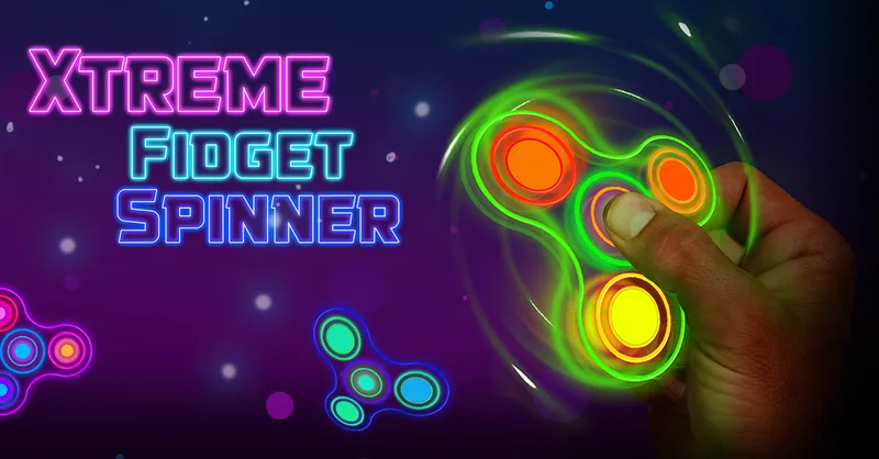 Xtreme Fidget Spinner artwork
