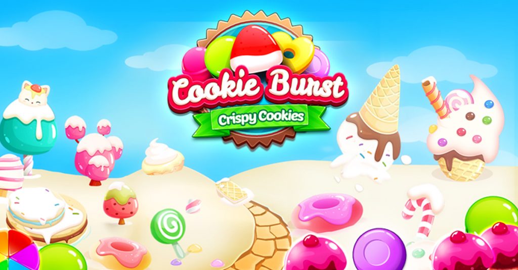 Play Cookie Burst Mania | Christmas Match 3 Games Online: 1Gamez